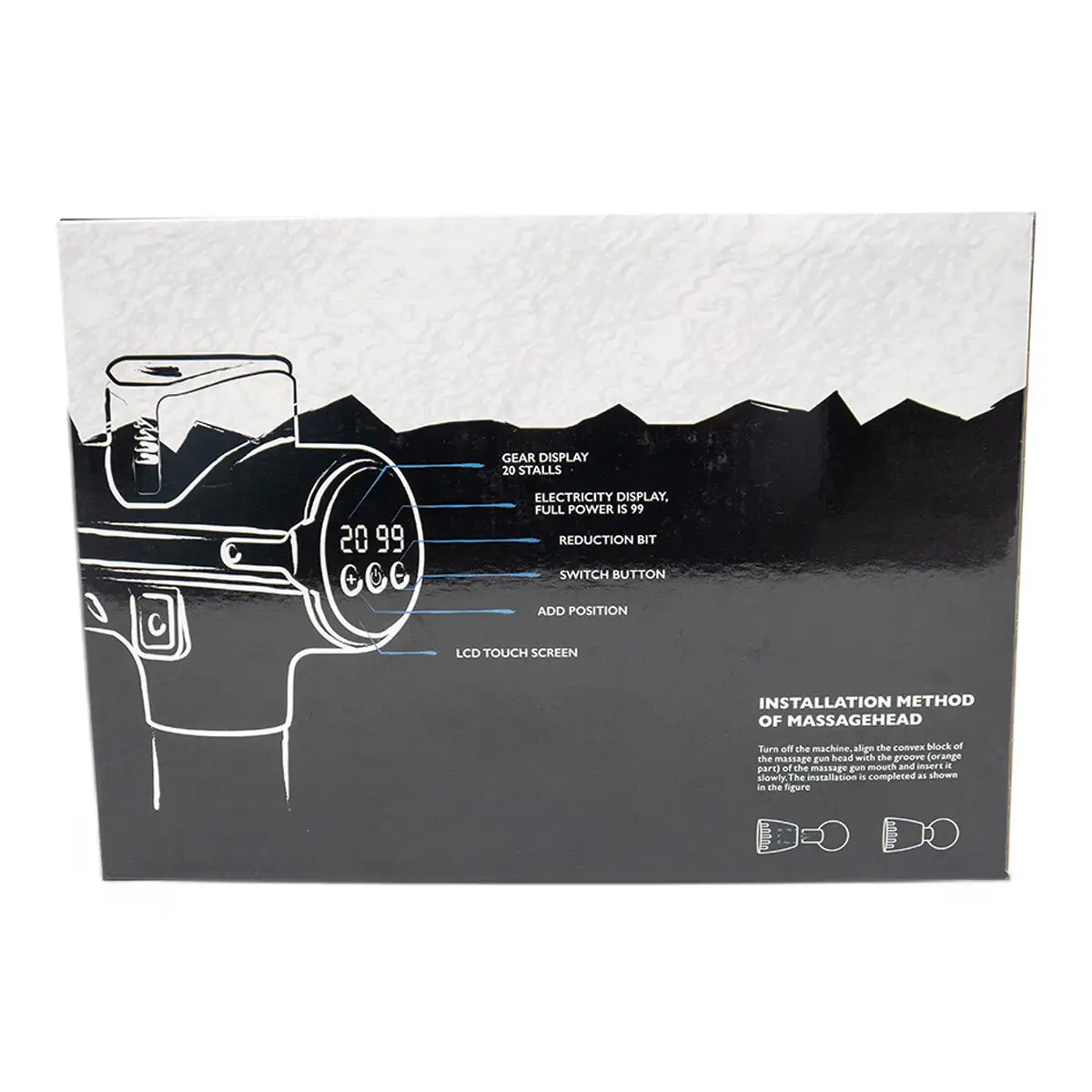 Billig-fitness.dk Massage Gun 'Elite Edition' Fra BLAST (Massagepistol) 19 Billig-fitness.dk Massage Gun 'Elite Edition' Fra BLAST (Massagepistol) - Billede 17