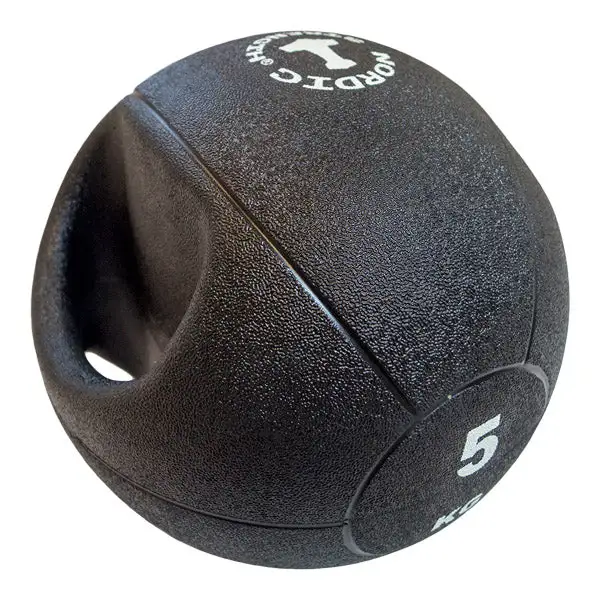 Billig-fitness.dk Medicinbold Med Håndtag (3-7 Kg) 5 Billig-fitness.dk Medicinbold Med Håndtag (3-7 Kg) - Billede 3