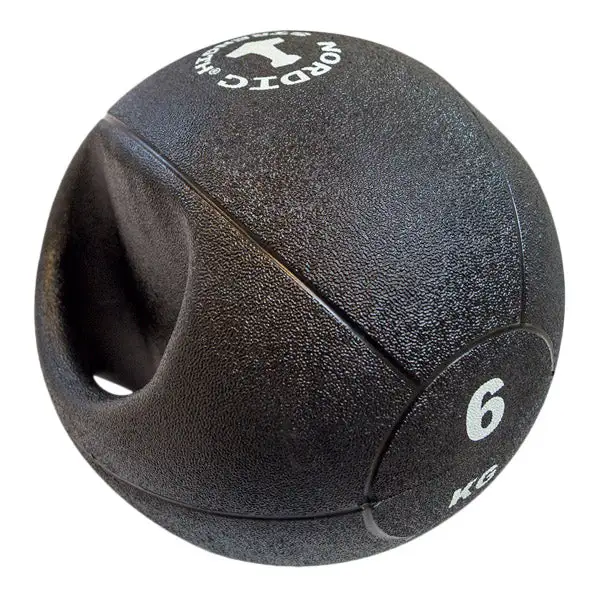 Billig-fitness.dk Medicinbold Med Håndtag (3-7 Kg) 6 Billig-fitness.dk Medicinbold Med Håndtag (3-7 Kg) - Billede 4