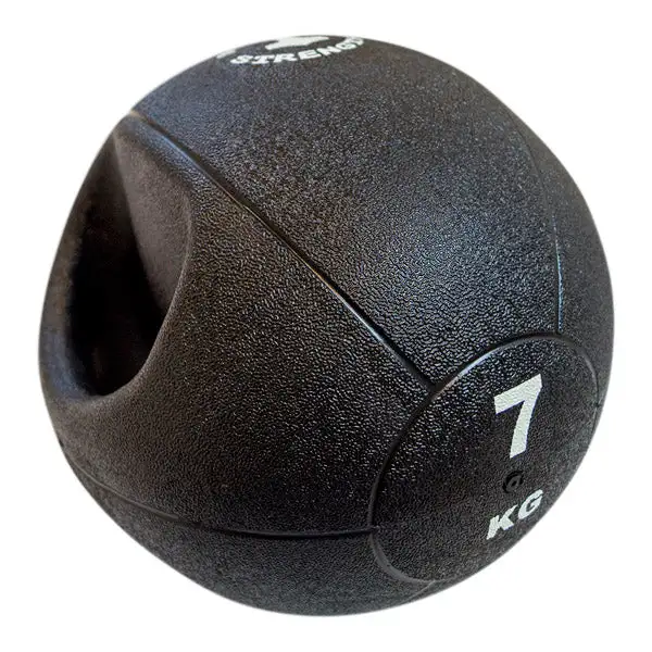 Billig-fitness.dk Medicinbold Med Håndtag (3-7 Kg) 7 Billig-fitness.dk Medicinbold Med Håndtag (3-7 Kg) - Billede 5