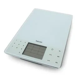Billig-fitness.dk Køkkenvægt DS 61 Fra Beurer - Med Kaloriedisplay, 950 Gemte Fødevarer (maks. 5 Kg)