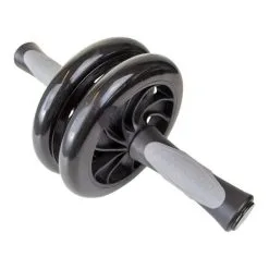 Billig-fitness.dk Mavehjul Med 2 Hjul - Sort